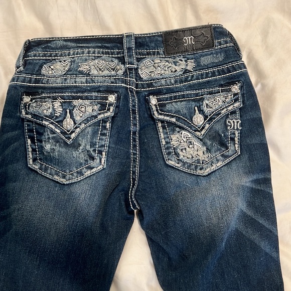 Miss Me Jeans, mid rise, bootcut, size 26 - Picture 3 of 4